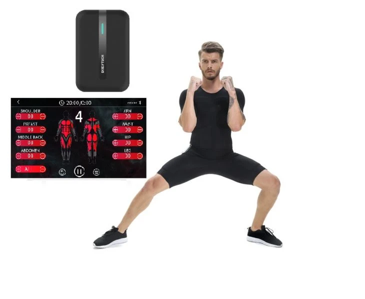 Equipo de fuerza de entrenamiento eléctrico del cuerpo