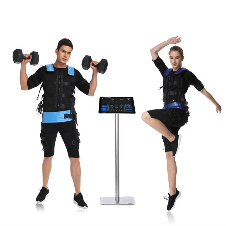 Workout With Ems Electrostimulation Suit For Personal Trainers Workout With Ems Electrostimulation Suit For Personal Trainers